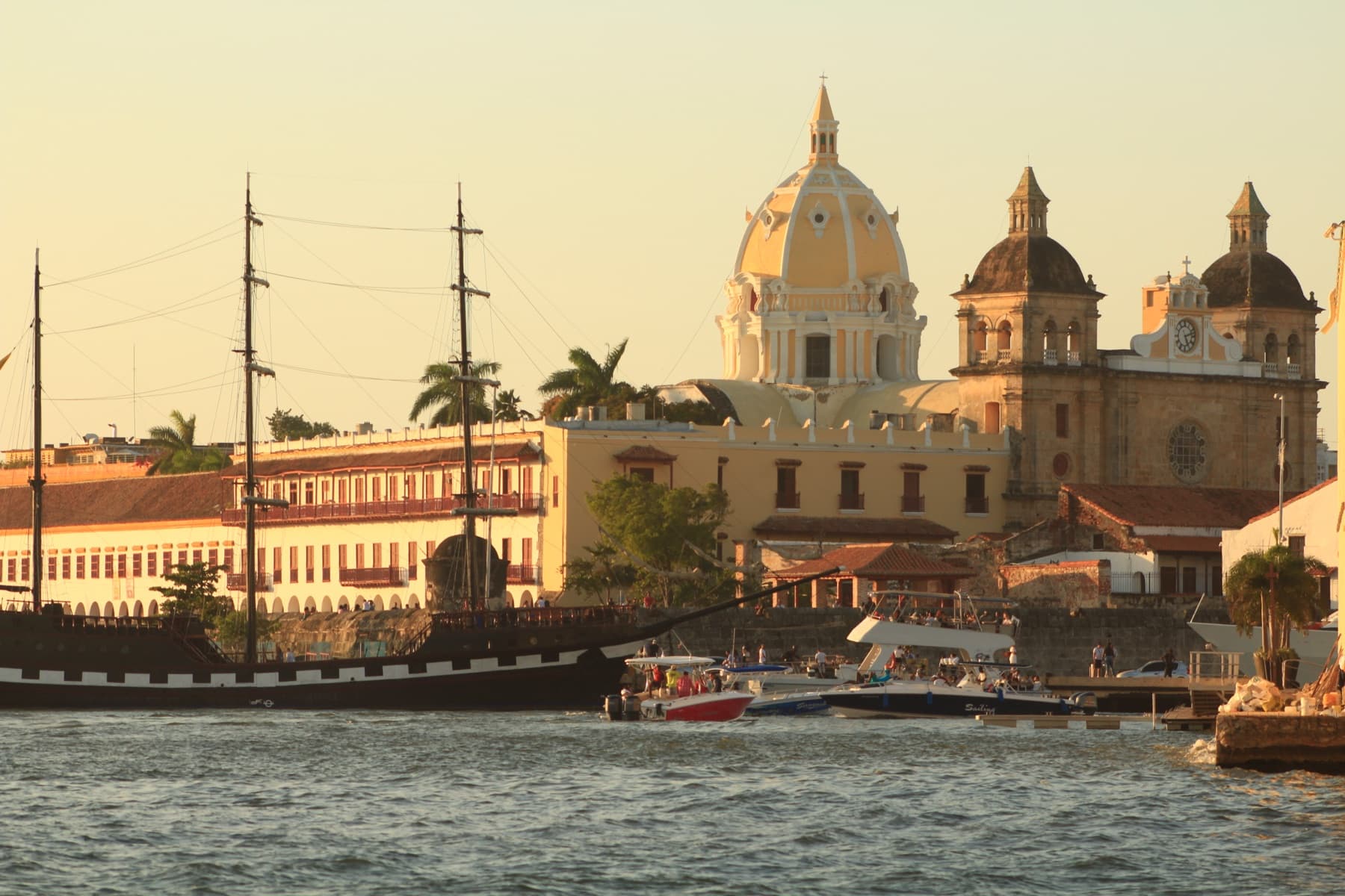 La bahía de Cartagena de Indias