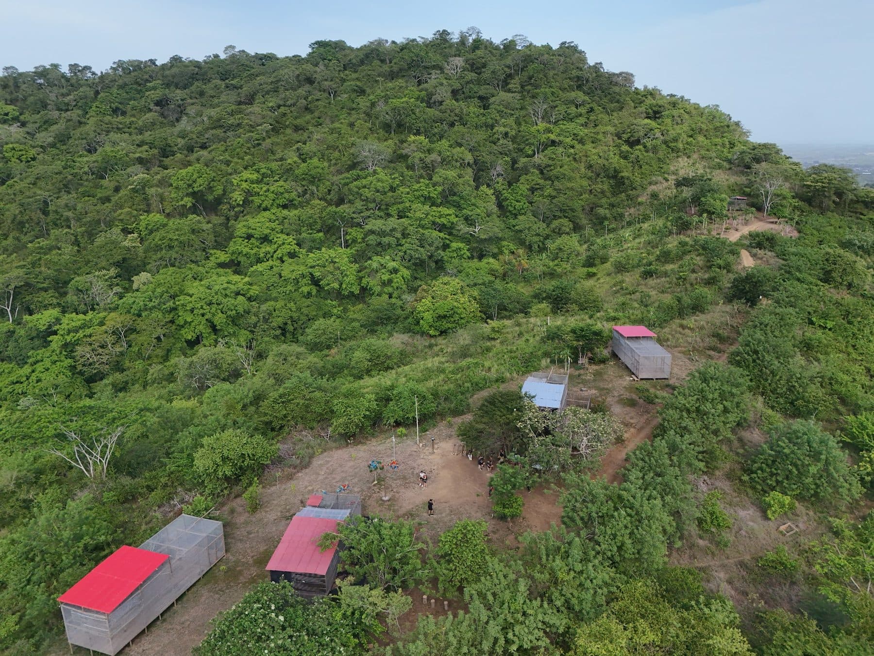 La reserva desde el aire